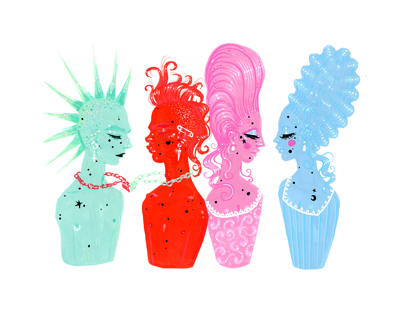 "Beauty Spots" Art Print