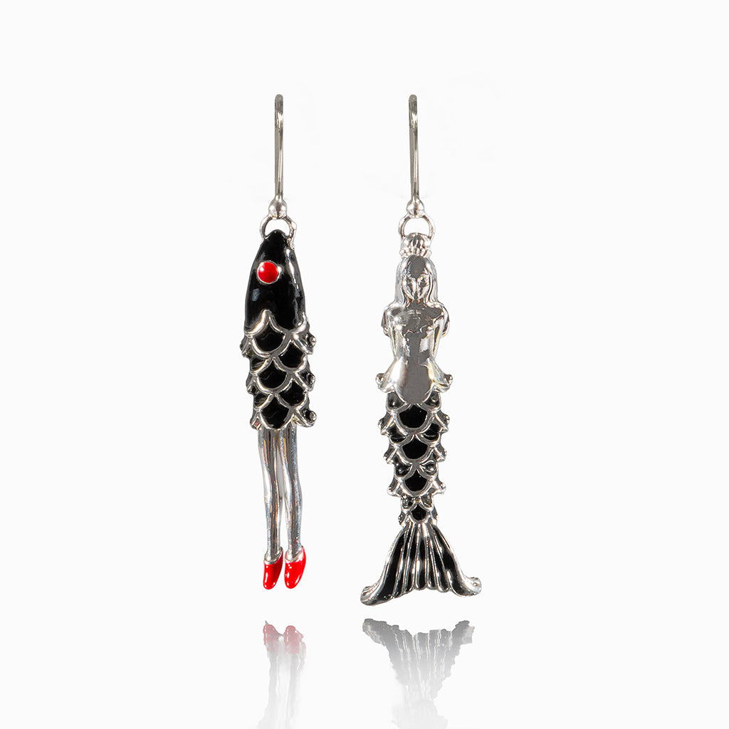 The Mermaid Sisters Earrings - 