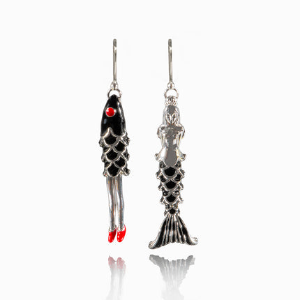 The Mermaid Sisters Earrings - 