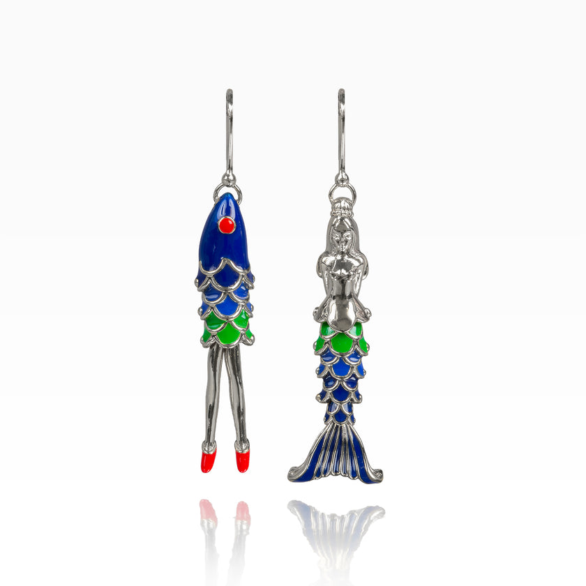 Mermaid Sisters Earrings 