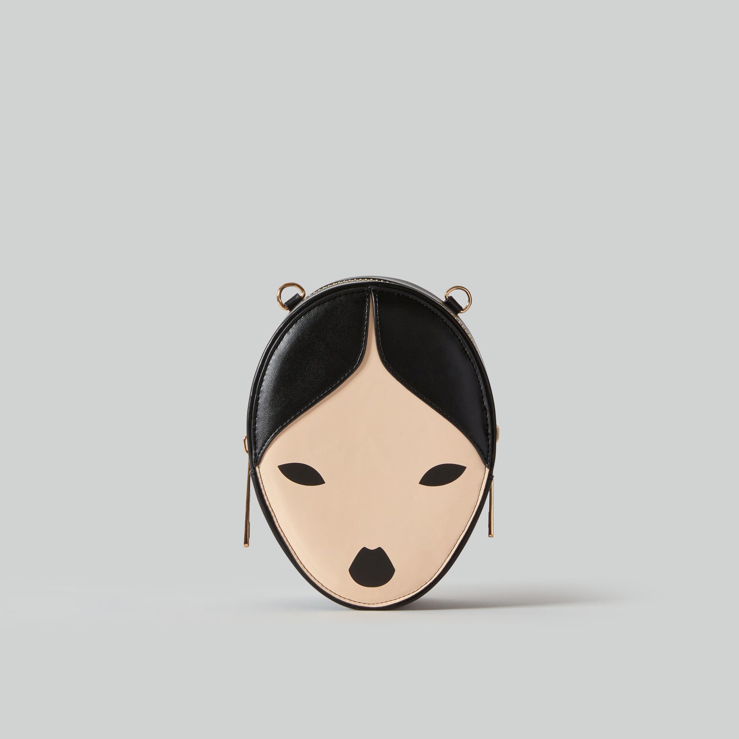 Doll Head Bag (Cream)