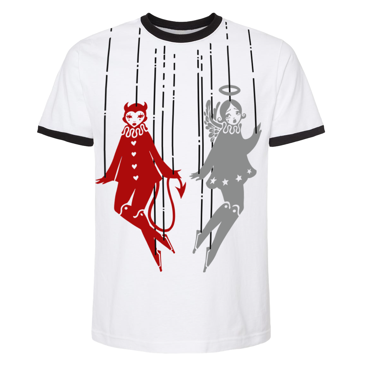 Devil & Angel Tee