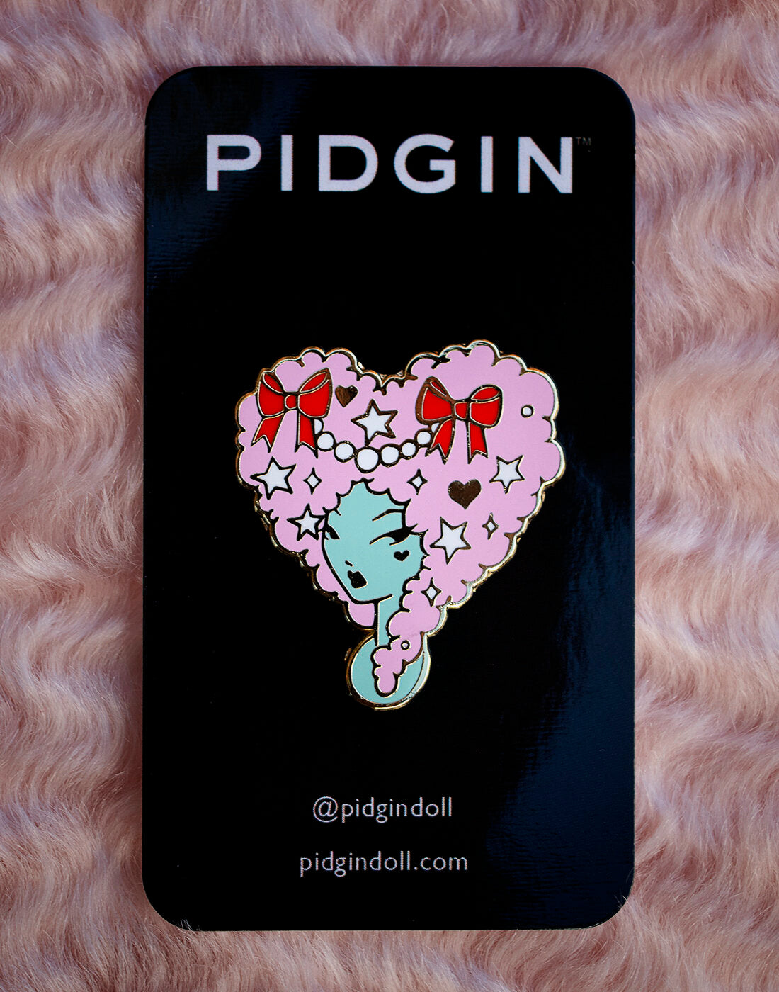 Set of Four Enamel Pins