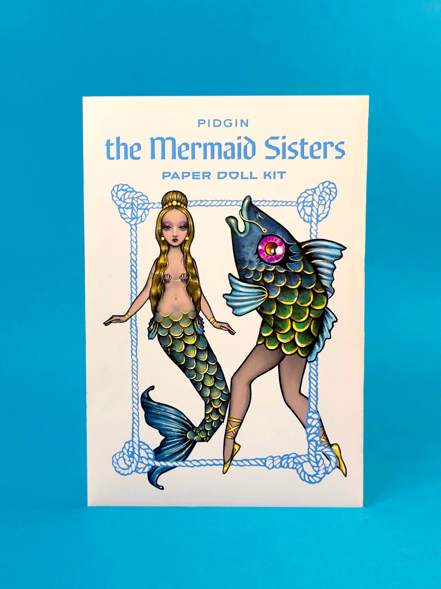 "The Mermaid Sisters" Paper Doll Kit