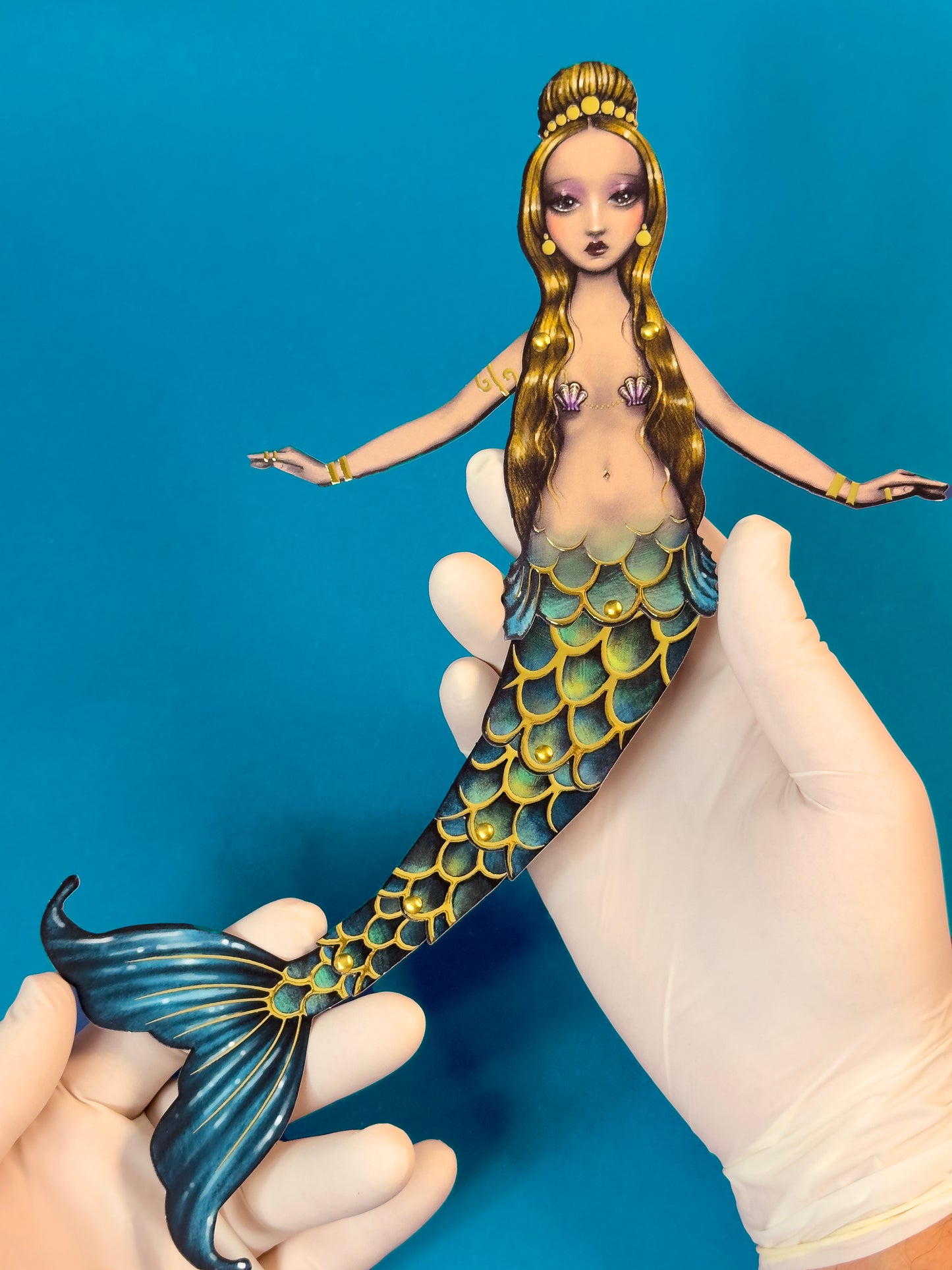 "The Mermaid Sisters" Paper Doll Kit